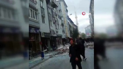 Yer: Çorum... Doğalgaz patladı! İŞTE O ANLAR