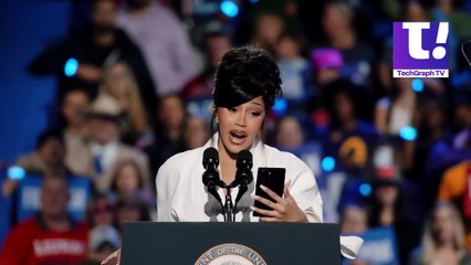 FULL SPEECH: Cardi B Addresses Kamala Harris Rally In Wisconsin