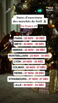 Les marchés de Noël les plus magiques de France reviennent ! Strasbourg, Colmar, Paris, Lyon… préparez-vous à plonger dans l’ambiance féérique des fêtes ! Retrouvez dès maintenant les dates de lancement de ces incontournables pour ne rien manquer de