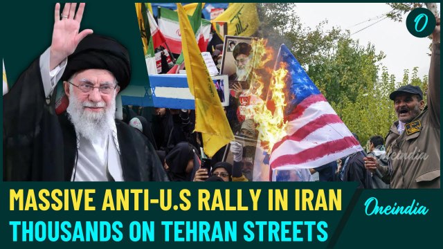 Anti-U.S Protests In Iran: Video Shows Tehran Streets Full of Iranians 'Cursing' America