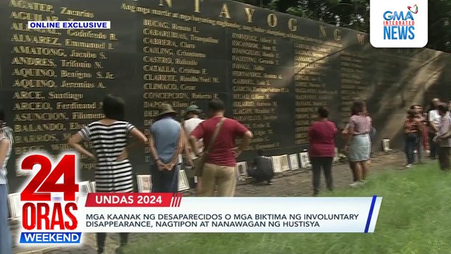 24 ORAS WEEKEND ONLINE EXCLUSIVE November 03, 2024: Fully booked na mga bus sa Baguio; misa sa BUCOR para sa namatay ng PDL; kampanya nina U.S. VP Harris at U.S. ex-Pres. Trump; panalo ng Team Pilipinas sa Thailand; pamamahagi ng relief goods...