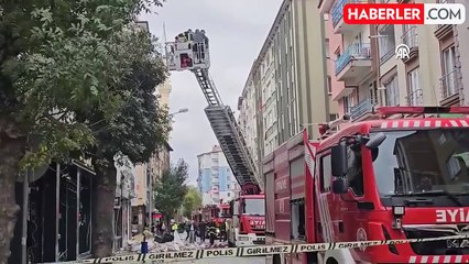 Çorum'daki doğal gaz patlamasından ilk görüntüler