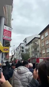 Çorum'da 5 katlı binada patlama