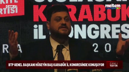 Meltem TV Canlı Yayın - BTP Hüseyin Baş Karabük te Konuşuyor