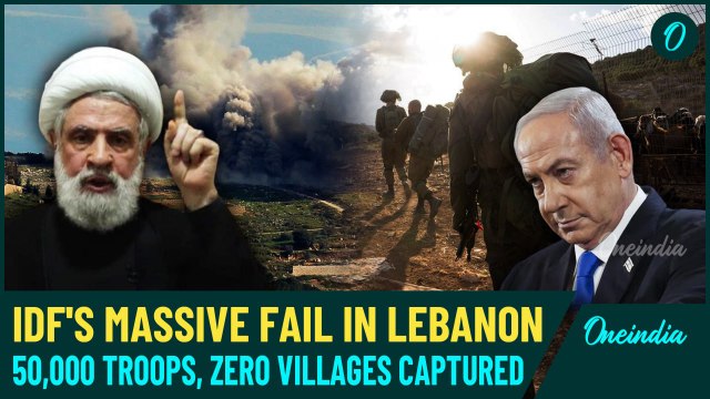 A Big Win For Hezbollah? 50,000 IDF Troops Struggle to Claim Any Lebanon Village Against Hezbollah