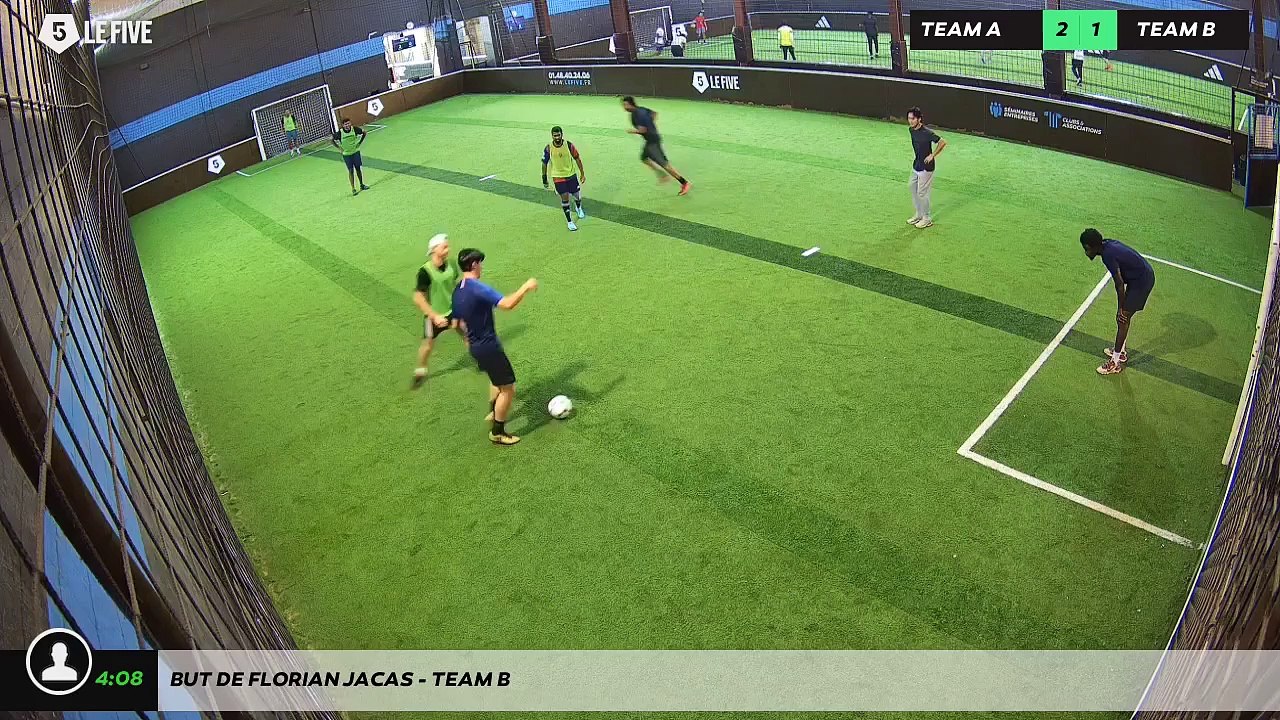 But de Florian Jacas - Team B