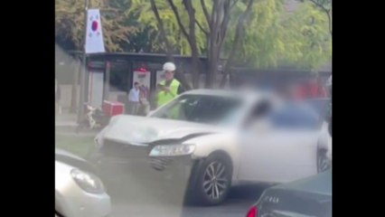 경찰, 무면허로 8중 추돌 사고 낸 20대 구속영장 신청 / YTN