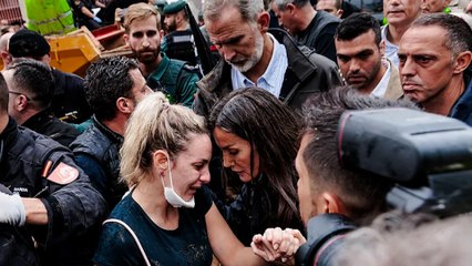 La tensión estalla durante la visita de los reyes a la zona cero de la catástrofe causada por la DANA