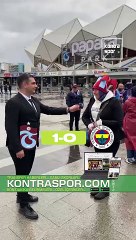 Trabzonspor - Fenerbahçe maçı için taraftarlara skor tahminlerini sorduk.