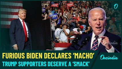 Biden Attacks Trump Supporters, Claims They're the Kind of People ‘You'd Like to Smack in the Ass’