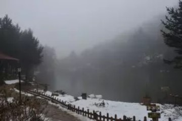 Zigana’nın incisi beyaza büründü! Seyirlik manzaralar oluştu