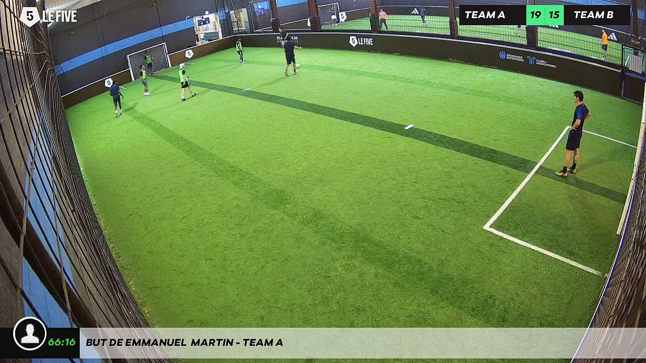 But de Emmanuel  Martin - Team A
