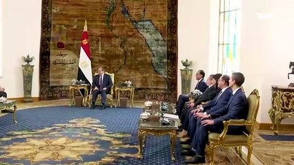 الرئيس السيسي يستقبل مدير عام صندوق النقد الدولي ويطلع على التقرير السنوي لنشاط صندوق تكريم الشهداء
