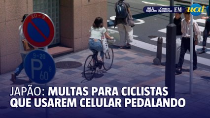 Japão impõe multas e prisão para ciclistas que usam celular enquanto pedalam