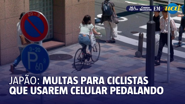 Japão impõe multas e prisão para ciclistas que usam celular enquanto pedalam