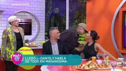 L-Gante abrió su corazón en un mano a mano con Carmen Barbieri