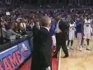 Fight Pacers Vs Pistons Fin