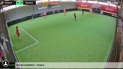 But de Hadrien A - Team A