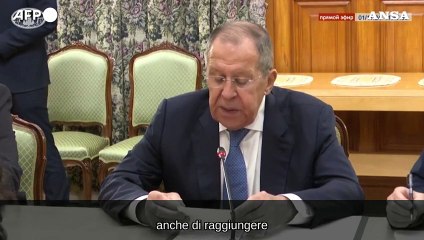 Lavrov: "Tra forze di Mosca e Pyongyang contatti stretti"