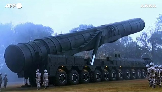 Corea del Nord, testato il nuovo missile balistico Icbm Hwasong-19