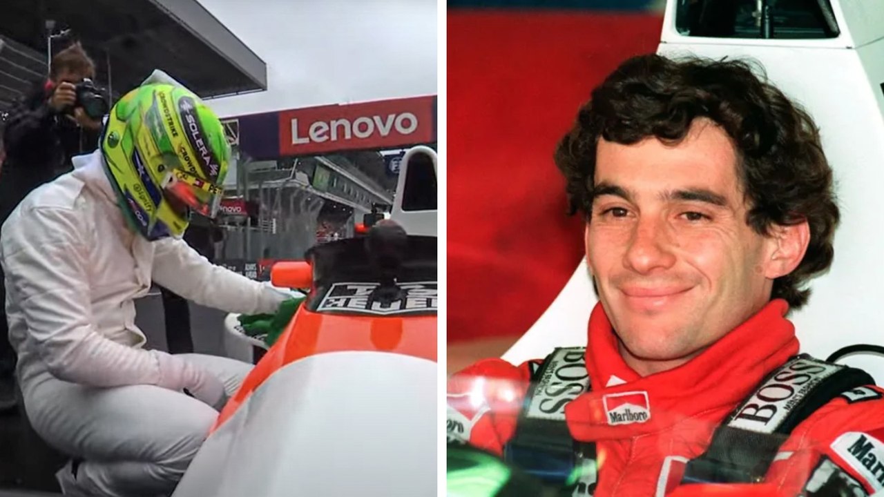 GP de Brasil: Lewis Hamilton se mete en la piel de Ayrton Senna y así maneja el que fuera su McLaren