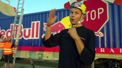 Bike Flip On A Moving Train | First Time In World