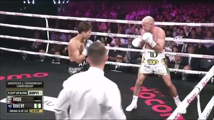 Naoya Inoue Vs TJ Doheny Highlights (WBA WBC IBF WBO RING Titles)