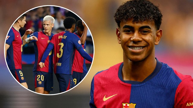Así se entrena el Barcelona y Lamine Yamal de cara al Derbi frente al Espanyol