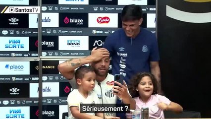 Santos - Neymar s'invite par visio pour féliciter son club de coeur