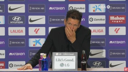 Simeone y la definición de lo que es su hijo en el Atleti