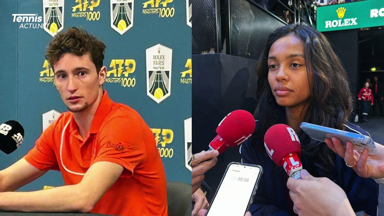 Tennis - Rolex Paris Masters 2024 -  Tessah Andrianjafitrimo, la compagne de Ugo Humbert : "J'ai juste envie de le consoler, il y a rien de grave"