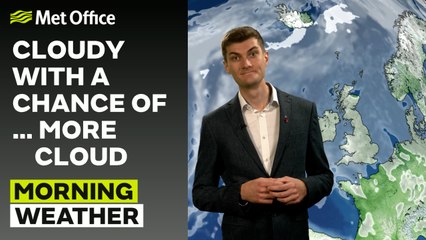 Met Office Morning Weather Forecast 03/11/2024 - Spots of drizzle, some brightness in the west and southeast