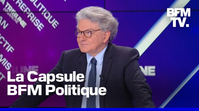 Dette de la France, élection américaine… L'interview de Thierry Breton dans La Capsule de BFM Politique