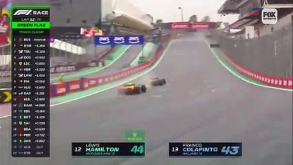 El tremendo sobrepaso de Colapinto a Hamilton en la S de Senna