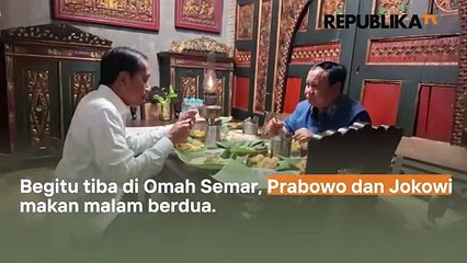 Prabowo Bocorkan Isi Pertemuan dengan Jokowi