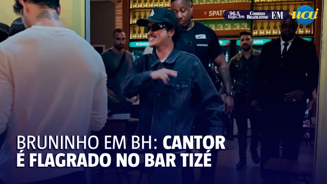 Bruno Mars é flagrado dando rolê no Bar Tizé em BH