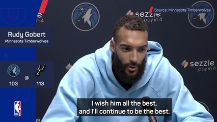 There is no rivalry with Victor Wembanyama - Gobert