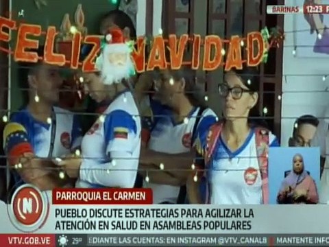 Más de 153 asambleas realizadas en Barinas para debatir mejoras en el sistema de salud