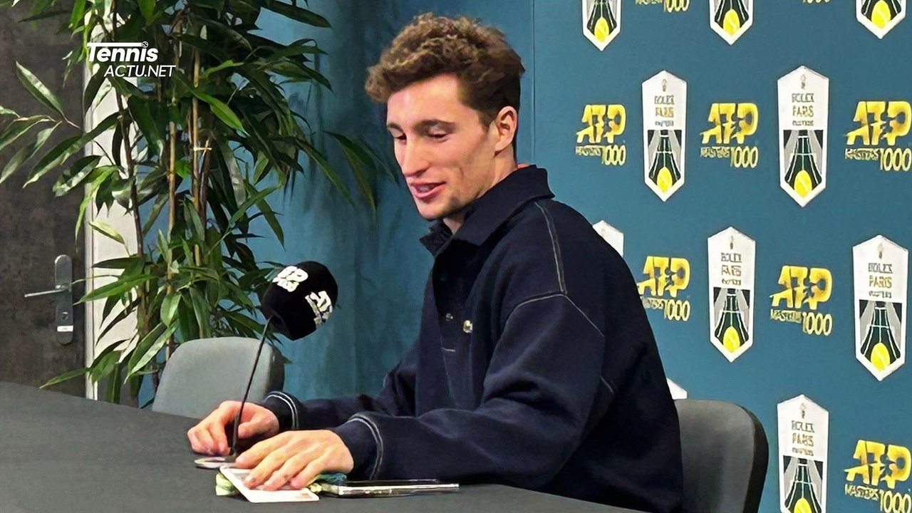 Tennis - Rolex Paris Masters 2024 - Ugo Humbert : "Il faut arrêter de croire que je suis surhumain, je ne suis pas un robot... "