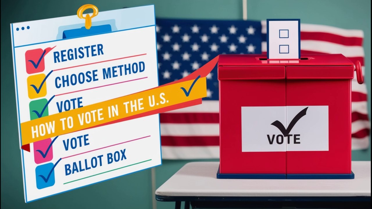 How to Vote in the U.S. - Step-by-Step Guide for New Voters | Make Your Voice Count!