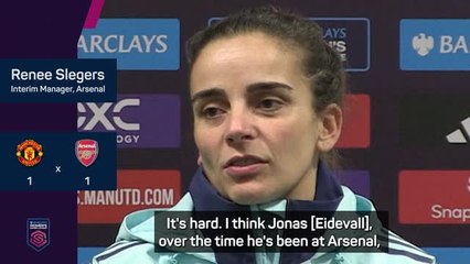 Jonas Eidevall built a great foundation at Arsenal - Slegers