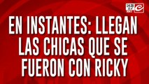 Llegan las chicas que se fueron con Ricky, el pibe desaparecido