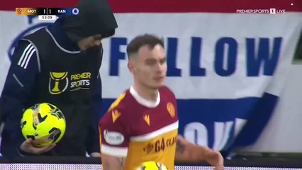 Motherwell Vs Rangers 2 half premier sports cup semi final