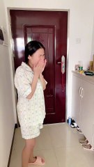 Husband and wife funny video try to stop laughing 