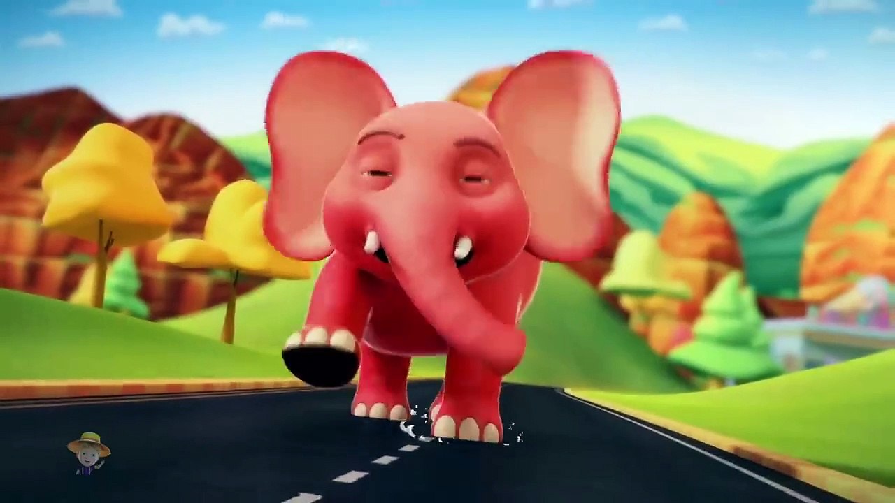 Ek Mota Hathi, एक मोटा हाथी, Hindi Cartoon Videos and Nursery Rhymes for Kid_HD