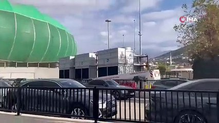 Yaklaşık 40 bin taraftarın izlediği Bursaspor maçında yangın paniği
