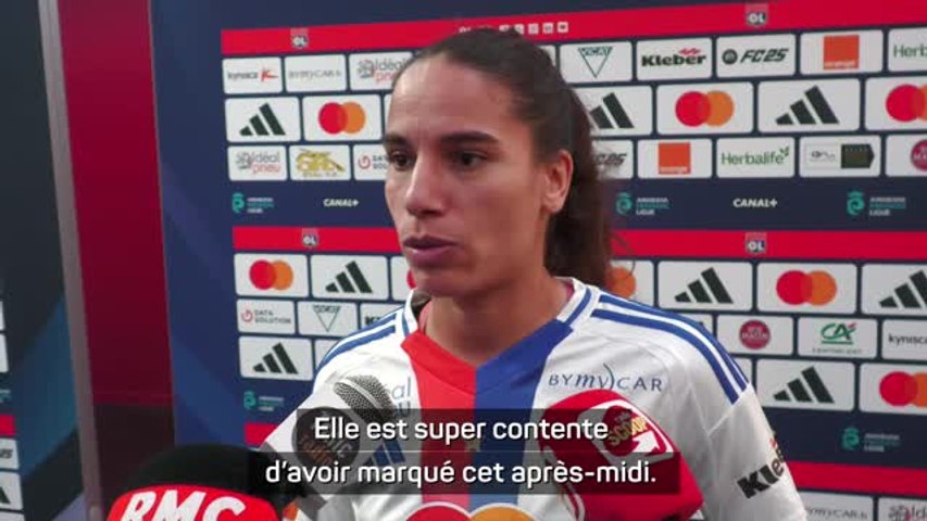 OL (F) - Amel Majri : "Tabitha Chawinga ? Un but, je le fête aussi"