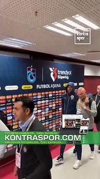 Simon Banza ve Youssef En-Nesyri Trabzonspor-Fenerbahçe maçı sonrası stattan peş peşe ayrıldı