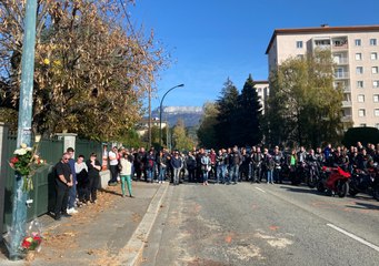 Haute-Savoie : "Roule à jamais avec les anges", ils rendent hommage à Titouan, le jeune motard décédé à Annecy