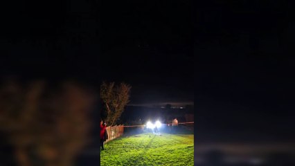 People flee as fireworks display at pub goes wrong